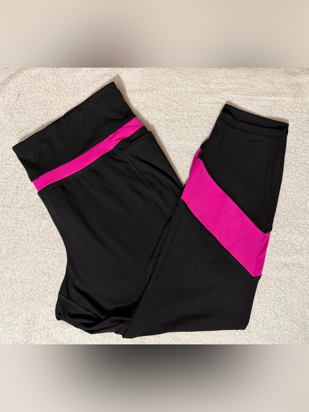 Livi Active Lane Bryant Soft 7/8 Colorblock Leggings Plus Size Cozy Curvy 22/24